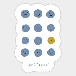 Emotions Sticker